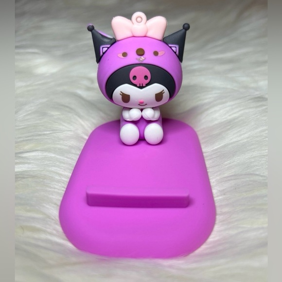 New Kuromi from Hello Kitty Cell Phone Stand/Holder - Picture 2 of 3